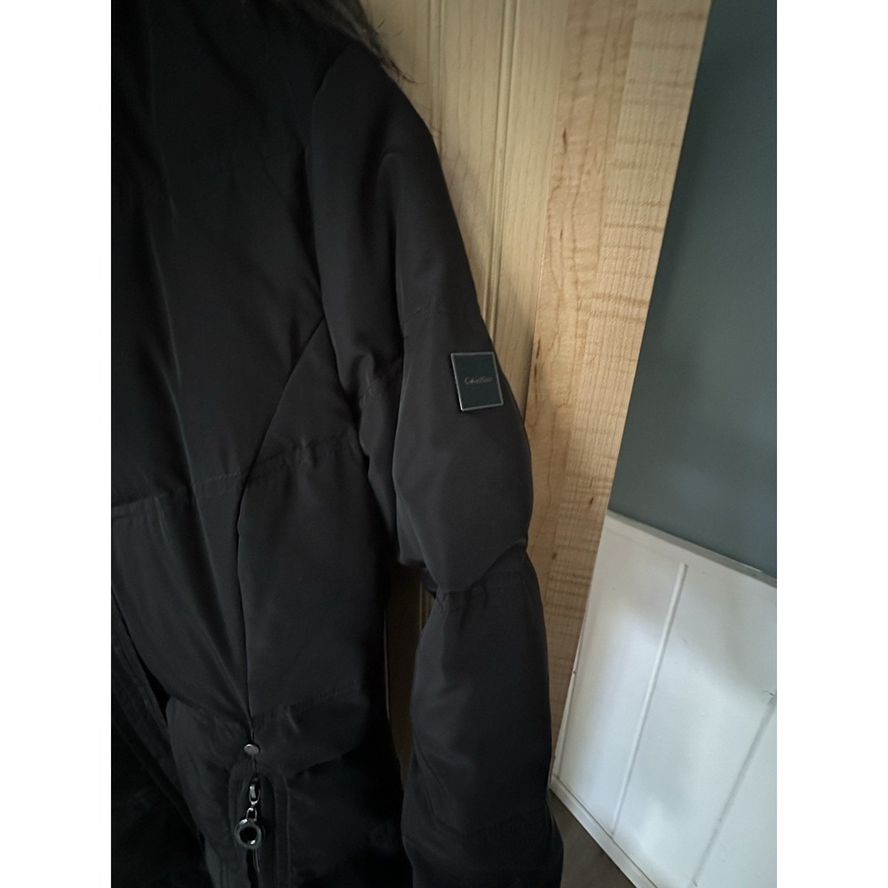 Calvin Klein Long Puffer‎ Jacket W/removable hood. Women's Size XS - Picture 8 of 14
